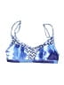 Tallow Tie-dye Blue Swimsuit Top Size 4 - photo 1