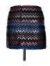 Alice + Olivia Chevron-herringbone Blue Casual Skirt Size 10 (estimated) - photo 2