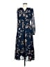 Simplee 100% Polyester Blue Casual Dress Size M - photo 1