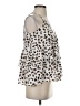 Karlie 100% Polyester Ivory Sleeveless Blouse Size 2 - photo 4