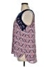 Pale Sky 100% Rayon Blue Sleeveless Blouse Size XL - photo 5