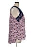 Pale Sky 100% Rayon Blue Sleeveless Blouse Size XL - photo 4