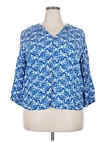Sonoma Goods for Life 3/4 Sleeve Blouse (view 1)