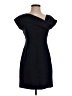 J.Crew 100% Wool Solid Black Cocktail Dress Size 2 (petite) - photo 1