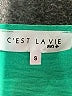 C'est La Vie Green Short Sleeve Top Size S - photo 7