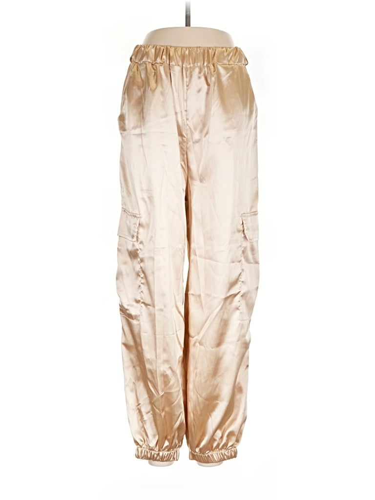 Pre-owned Unbranded Cargo Pants In Gold