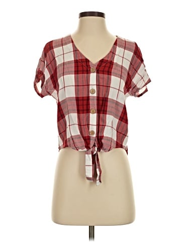 Universal Thread Short Sleeve Blouse (view 1)