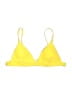 Shekini Yellow Swimsuit Top Size M - photo 1