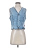Esprit Blue Denim Vest Size S - photo 1