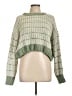 Major Label Group 100% Polyester Color Block Green Pullover Sweater Size L - photo 1