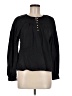 J.Crew 100% Cotton Black Long Sleeve Blouse Size M - photo 1
