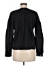 J.Crew 100% Cotton Black Long Sleeve Blouse Size M - photo 2