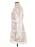 Aqua 100% Polyester Ivory Cocktail Dress Size XL - photo 5