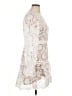 Aqua 100% Polyester Ivory Cocktail Dress Size XL - photo 4