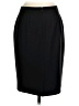 Ann Taylor Solid Black Wool Skirt Size 4 Petite - photo 2