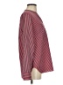 CAbi 100% Polyester Stripes Red Long Sleeve Blouse Size S - photo 4