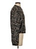 Ann Taylor LOFT 100% Polyester Animal Print Black Jacket Size S - photo 4