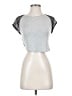 Michi Silver Short Sleeve Top Size XS - photo 1