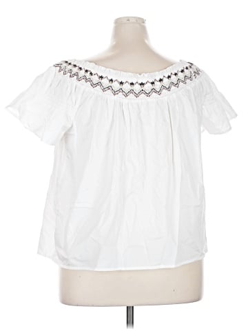 Old Navy Short Sleeve Blouse (view 2)
