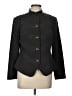 CAbi Chevron-herringbone Black Blazer Size 10 - photo 1