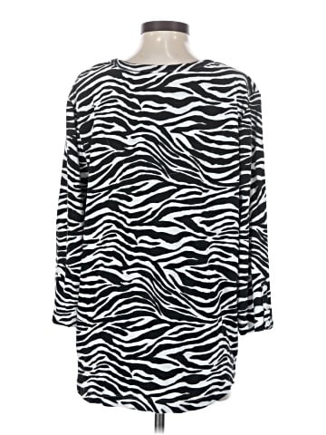 Chico's 3/4 Sleeve T-Shirt (view 2)