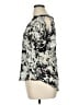 Rose + Olive 100% Polyester Camo Gray Short Sleeve Blouse Size 1X (estimated) - photo 5