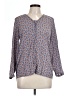 Esprit 100% Viscose Blue Long Sleeve Blouse Size 10 - photo 1