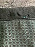 Unbranded 100% Polyester Houndstooth Green Teal Long Sleeve Blouse Size L - photo 7