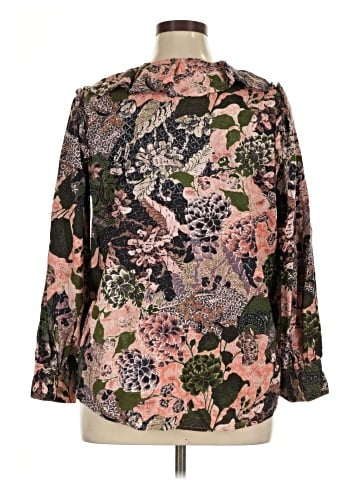 Terra & Sky 3/4 Sleeve Blouse (view 2)