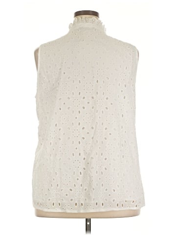 BTFBM Sleeveless Button-Down Shirt (view 2)