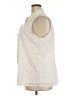 BTFBM 100% Cotton Ivory Sleeveless Button-Down Shirt Size XXL - photo 5