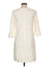 Muse 100% Cotton Ivory Cocktail Dress Size 12 - photo 2