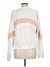Faherty 100% Cotton Color Block White Sweatshirt Size L - photo 2