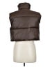 Fashion 100% Polyester Brown Vest Size M - photo 2