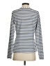 Lands' End Stripes Ivory Long Sleeve Top Size S - photo 2