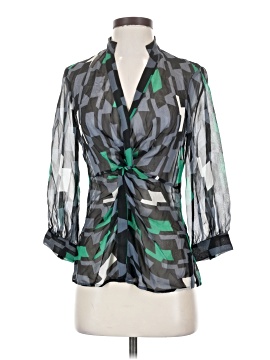 Diane von Furstenberg 3/4 Sleeve Silk Top (view 1)