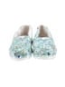 TOMS 100% Cotton Paisley Green Flats Size 8 1/2 - photo 2