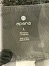 Apana Solid Gray Active Pants Size L - photo 7