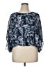 Ellen Tracy 100% Polyester Blue 3/4 Sleeve Blouse Size XL - photo 1