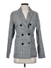 Princess Polly Houndstooth Gray Blazer Size 4 - photo 1