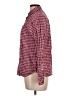 J.Crew Checkered-gingham Burgundy Long Sleeve Button-Down Shirt Size 10 - photo 5