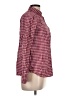 J.Crew Checkered-gingham Burgundy Long Sleeve Button-Down Shirt Size 10 - photo 4