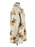 Storets 100% Polyester Animal Print Ivory Faux Fur Jacket Size Med - Lg - photo 4