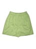 IZOD 100% Polyester Solid Green Athletic Shorts Size 12 - photo 1