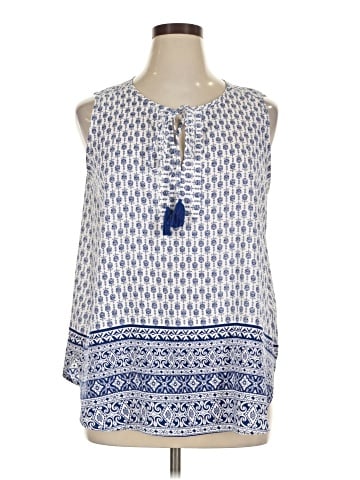 Weston Sleeveless Blouse (view 1)