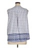 Weston 100% Polyester Blue Sleeveless Blouse Size 1X - photo 2