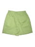 IZOD 100% Polyester Solid Green Athletic Shorts Size 12 - photo 2