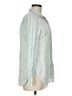 L.L.Bean 100% Linen Teal Long Sleeve Button-Down Shirt Size M - photo 4