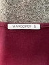 MANGOPOP Collection Burgundy Bodysuit Size S - photo 3