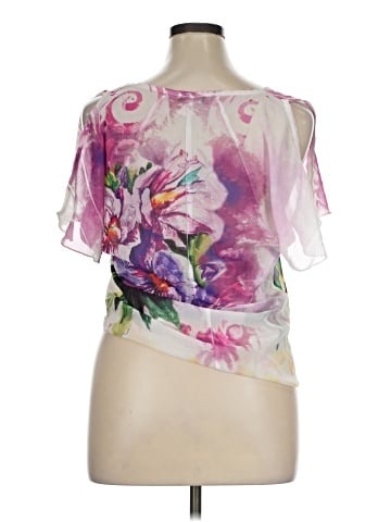 Wet Seal Short Sleeve Blouse (view 2)